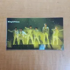King&Prince キンプリ Myojo ライブフォト 厚紙 1枚 ⑤