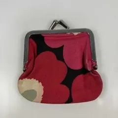 marimekko マリメッコ がま口 コインケース 財布