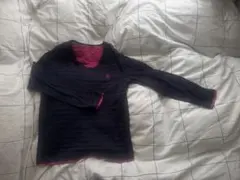 Burberry Black label 長袖カットソー　ネイビー