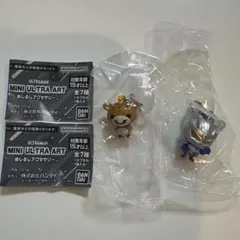 ウルトラマン MINI ULTRA ART 【ウルトラマンゼロ・ブースカ】