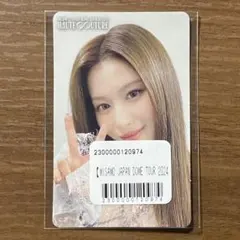 MISAMO 東京ドーム オンラインくじ サナ ステッカー