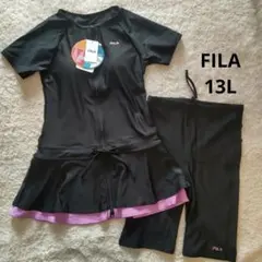 フィラ チュニック丈 体型カバー フィットネス水着 BPK 13号✦新品