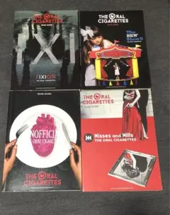 THE ORAL CIGARETTES バンドスコア 4冊セット 楽譜