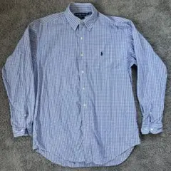 ラルフ BLARE チェックシャツ TWOPLYCOTTON