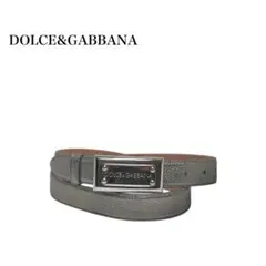 【美品】DOLCE&GABBANA Italy製/ドルチェ&ガッバーナ ベルト