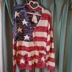 CUBE SUGAR♪カーディガン♪星♪М♪紺、赤、キナリ♪新品・未着用