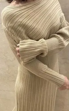 スナイデル　ワンショルリブニットワンピース　おまとめ