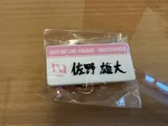 佐野雄大 INI ネームプレート XQUARE カプセルトイ