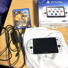 PS Vita 本体 ソフト付き充電器付　 新品専用メモリ付き　値下げ交渉可能