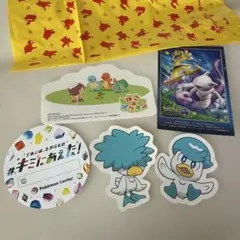 ポケモンセンター　クワッス シール ステッカー 非売品 5点