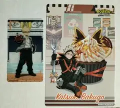 ヒロアカ オープンスクール 特典ポストカード+クリアカード【爆豪勝己】