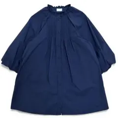 SONO フリル ピンタック ブラウス バルーンスリーブ ボリュームスリーブ