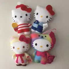 キティ ぬいぐるみ マクドナルド 50周年 4つセット ハッピーセット