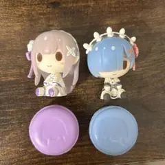 リゼロ1番くじ D賞ちょこのっこフィギュア エミリア レム