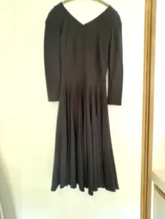 EPOCA 38 長袖 ひざ丈ワンピース