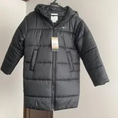 Nike フード付き ブラックジャケット XS