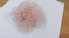 フラワーデザイン バレッタ ヘアピン