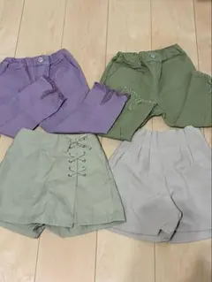 キッズパンツ4点セット【110cm】