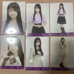 瀬戸口心月　乃木坂46 6期生スペシャル　ランダム生写真　6種コンプ