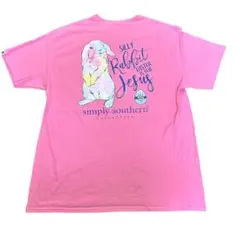 simply southern バックプリントTシャツ　古着　8cのサムネイル