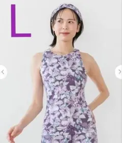 Lava SUKALA リントスルウォーターカラープリントタンクトップ　L