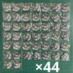 忍たま乱太郎 忍たま ナンジャタウン ハート缶バッジ 潮江文次郎 44個