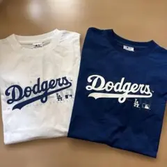 新品 MLB ドジャース 長袖Tシャツ2色セットのサムネイル