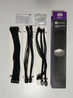 Cooler Master スリーブ延長ケーブルキット ブラック