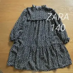 ZARA 小花柄　ワンピース　140