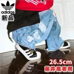 藤井風着用 26.5 adidas Superstar II KI0981 韓国