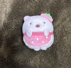 すみっコぐらし　てのりぬいぐるみ　しろくま　喫茶すみっコでいちごフェア