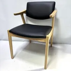【未使用】ダイニングチェア　ナチュラル×ブラック
