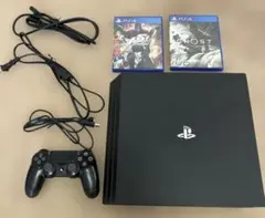 PlayStation4 Pro CUH-7000Bジャンク　ソフト付き