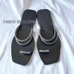 FABIORUSCONI ファビオルスコーニ　ラインストーン　トングサンダルのサムネイル