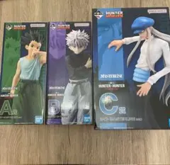 一番くじ　HUNTER×HUNTER ゴン&キルア& カイトフィギュア3体セット