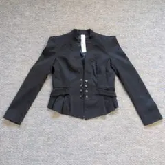 MURUA ノーカラージャケット ブラックのサムネイル