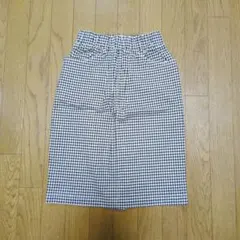 DOORS ギンガムチェックコットンスカート