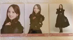 元乃木坂46 佐藤楓 生写真 スペシャル衣装45 3種コンプ