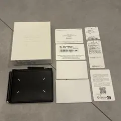 ■値下げ■メゾンマルジェラ 4ステッチ マネークリップ ウォレット ブラック