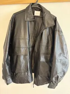 FREAK'S STORE 黒 レザージャケット Lサイズ