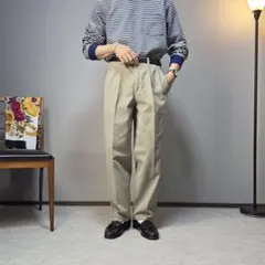 Dry Bones 2タックトラウザーズ ウールサテン w36 - メルカリ