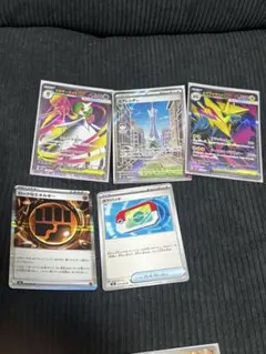 ポケモンカード　メガサーナイトex メガライボルトex sr ボケパッド