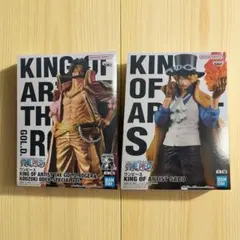 【新品未開封】KING OF ARTISゴールド・ロジャー & サボ　2点セット