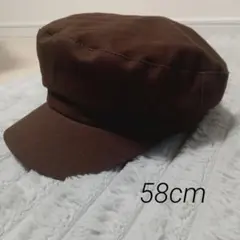 【美品】イチヨンプラス　14＋　レディース　帽子　キャップ　ブラウン