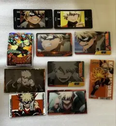 僕のヒーローアカデミア　ヒロアカ　爆豪　カードセット