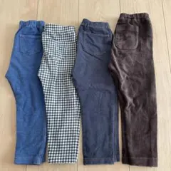 ユニクロ　10部丈レギンス　90 まとめ売り