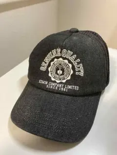 EDWIN デニムメッシュキャップ
