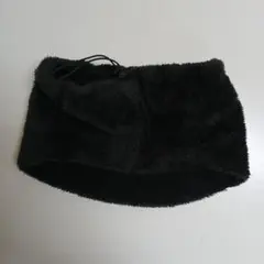 フリース ブラック ネックウォーマー ONE SIZE