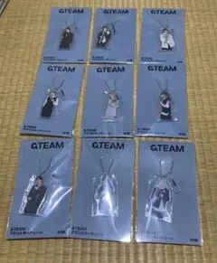&TEAM アクリルキーチェーン 全9種セット コンプリート