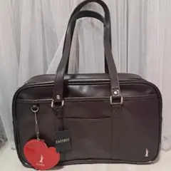 『廃盤品』イーストボーイ スクバ ピーチピンク女神 ブラウン